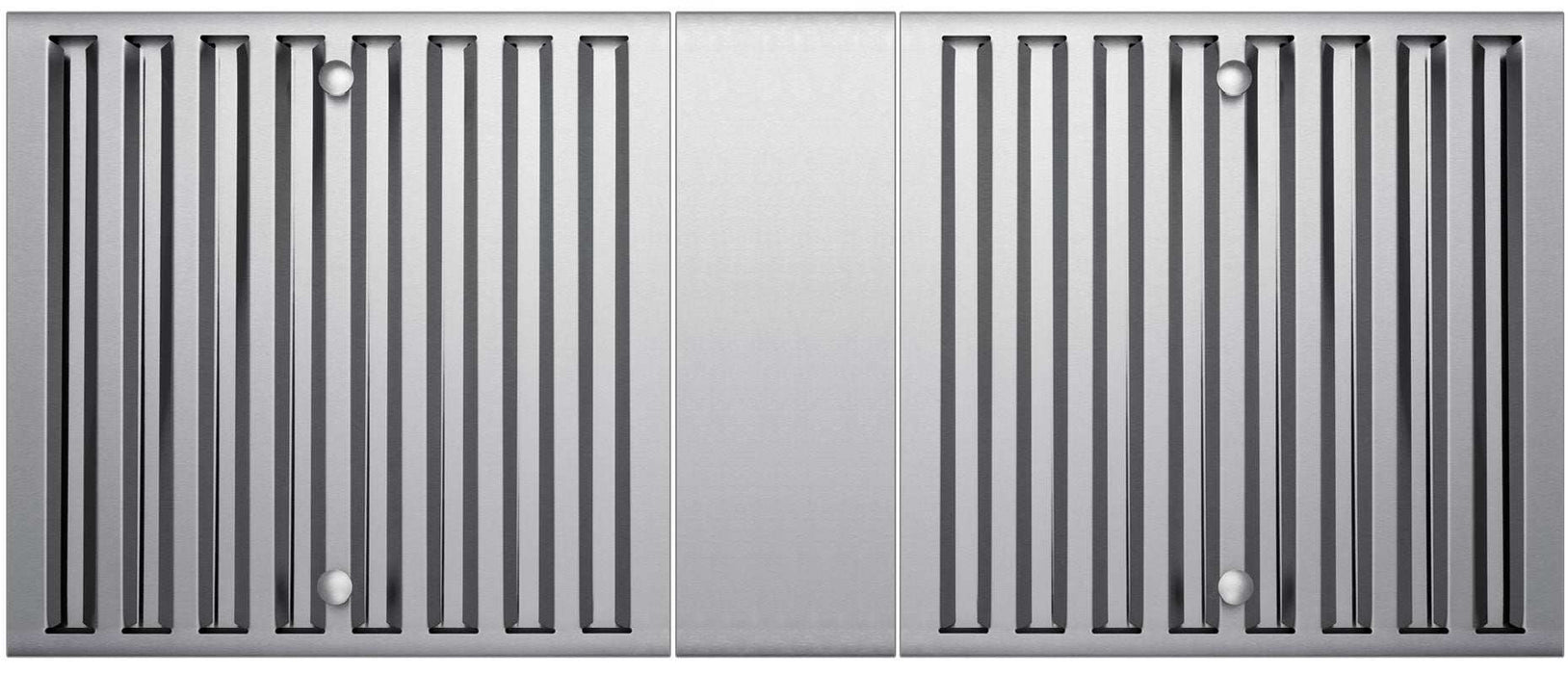 Stainless Baffle Filters and Spacer for 36" Range Hoods for Victory Range Hoods
