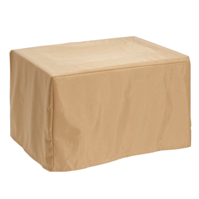 The Outdoor Greatroom Company Kenwood and Brooks Rectangular Fire Pit Table Protective Cover