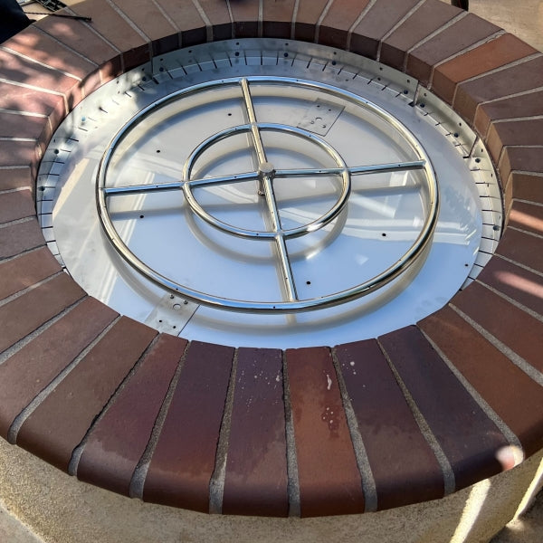 Form Fitting Fire Pit Ledge Starfire Designs