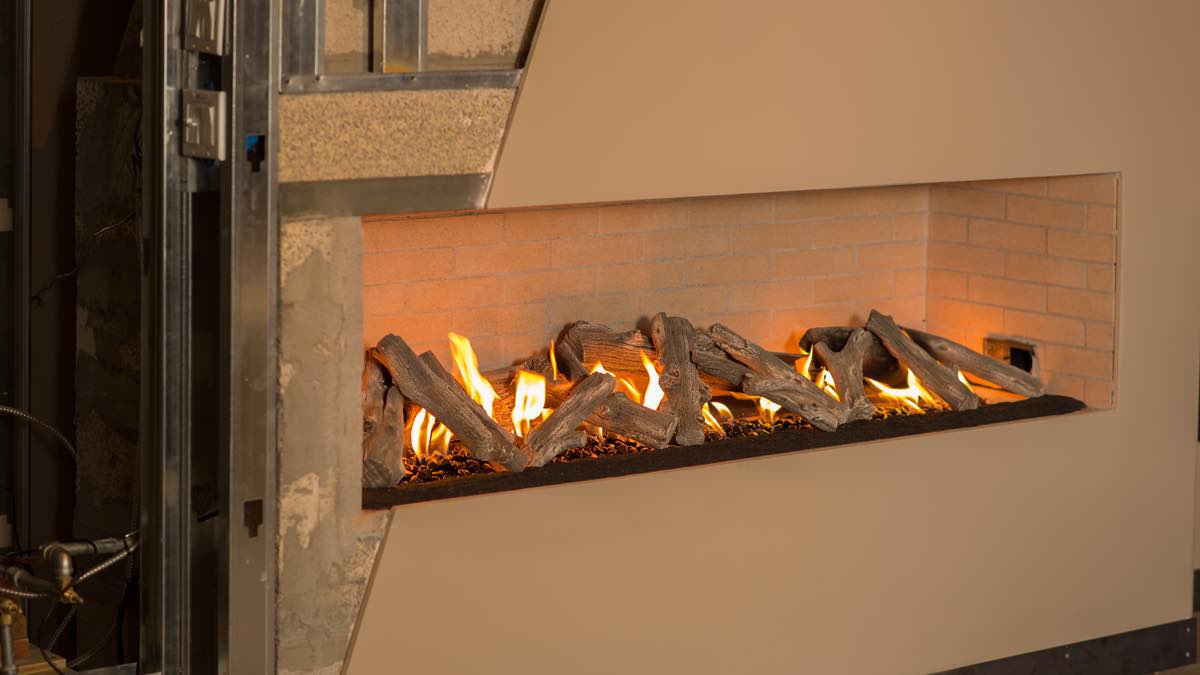 Grand Canyon Linear Western Driftwood Vented Gas Log Set