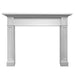Fireside Furnishing Acadia White Primed MDF Flush A Mantel Base