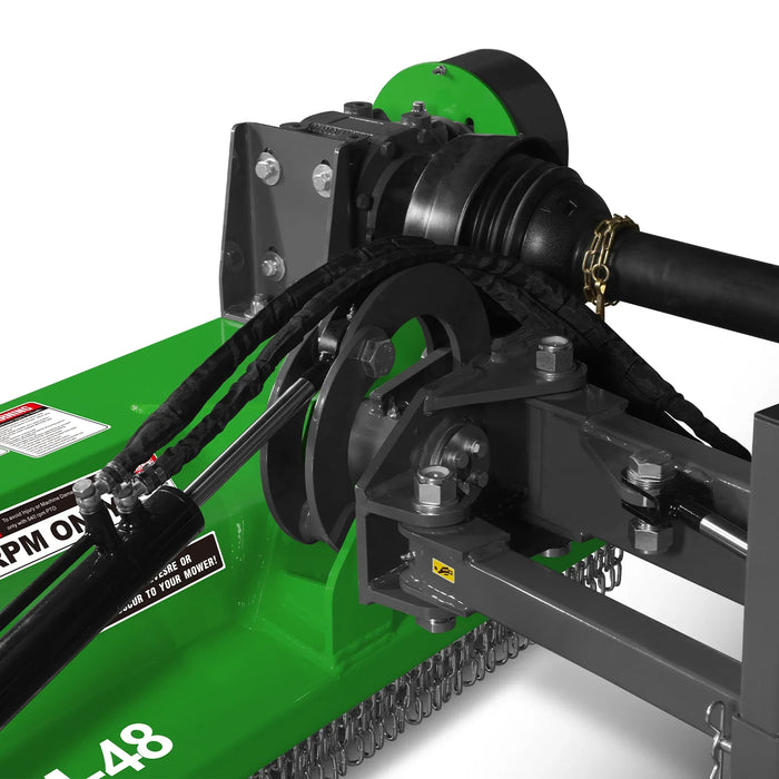 48" Standard 3 Point Offset Flail Ditch Bank Mower, 25-50HP, VAM48