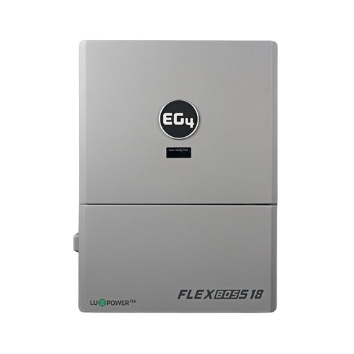 EG4 FlexBOSS18 & GridBOSS Smart Home Energy Control Bundle {BNDL-E0021} - Front face view of EG4 FlexBOSS18 Hybrid Inverter 