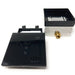 Cascada Concealed Sensor Urinal Flush Valve (Glass) with Push Button - Lifestyle View