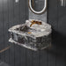 MEG Custom Marble By Ziynet A. LLC Bathroom Fluted Marble Sinks - Product Image 5
