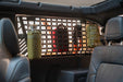 DV8 Offroad 2021-2025 Ford Bronco 2-Door Rear Window Pocket Molle Panels – installed on vehicle, image 3 of 17