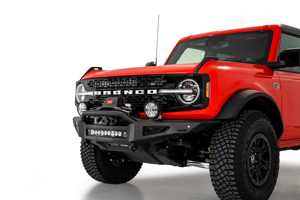 Addictive Desert Designs 2021-2026 Ford Bronco Rock Fighter Winch Front Bumper – image 3 of 20