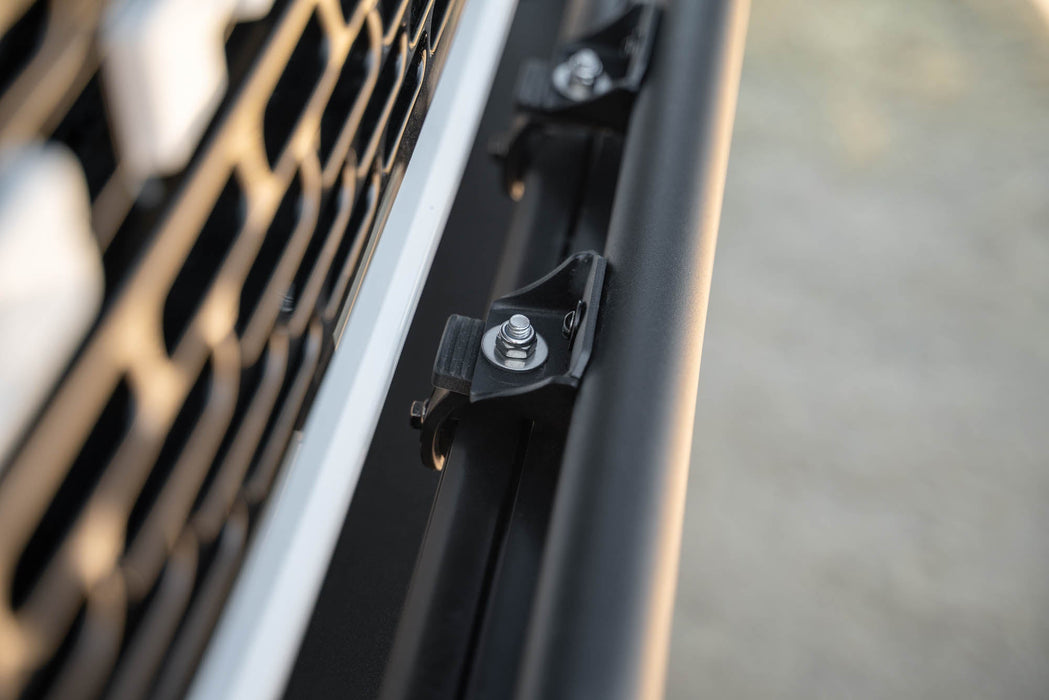 DV8 Offroad 2021-2026 Ford Bronco Capable Bull Bar – installed on vehicle, image 9 of 11
