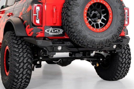 Addictive Desert Designs 2021-2026 Ford Bronco Stealth Fighter Rear Bumper – on the trail, image 1 of 12