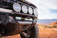 DV8 Offroad 2022-2026 Ford Bronco Raptor Tube Front Bumper – installed on vehicle, image 14 of 20