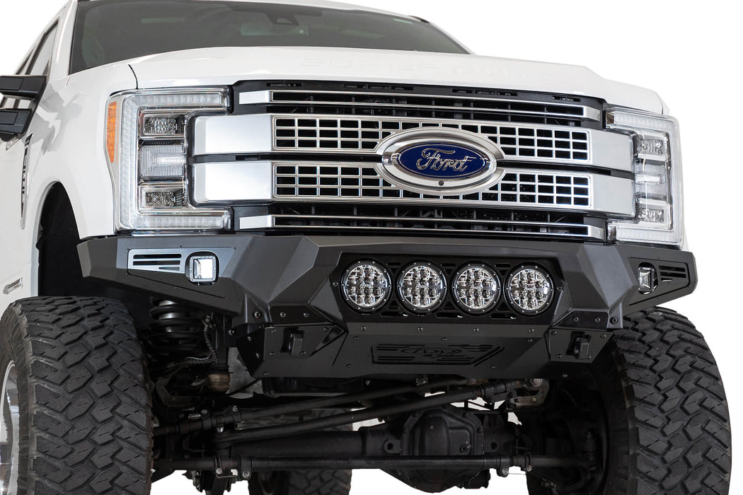 Addictive Desert Designs 2017-2022 Ford Super Duty Bomber Front Bumper (RIGID) – image 1 of 10
