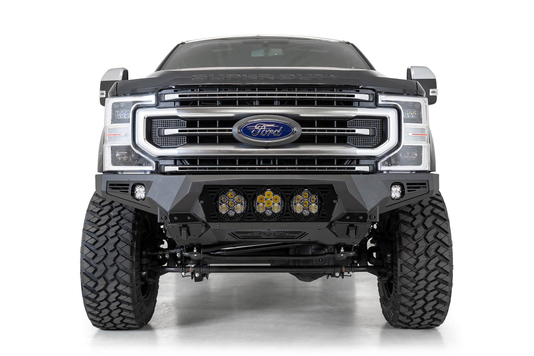 Addictive Desert Designs 2017-2022 Ford Super Duty Bomber Front Bumper (Baja Designs) – image 3 of 10