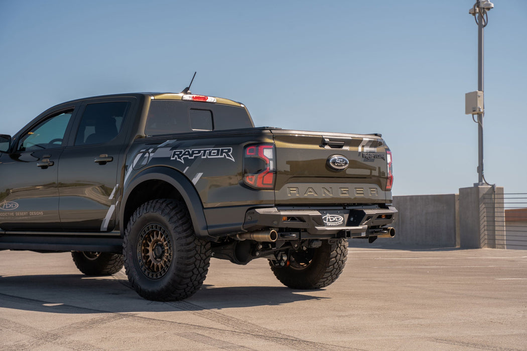 Addictive Desert Designs 2024-2026 Ford Ranger Raptor ADD Edge Rear Bumper – on the trail, image 12 of 20
