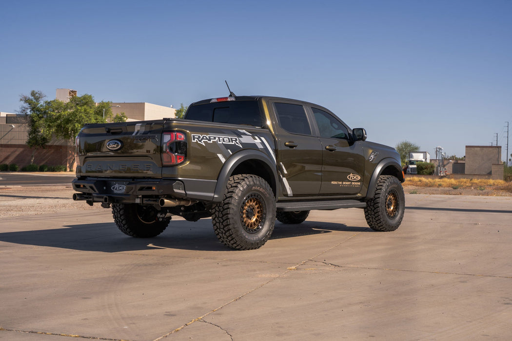 Addictive Desert Designs 2024-2026 Ford Ranger Raptor ADD Edge Rear Bumper – on the trail, image 14 of 20
