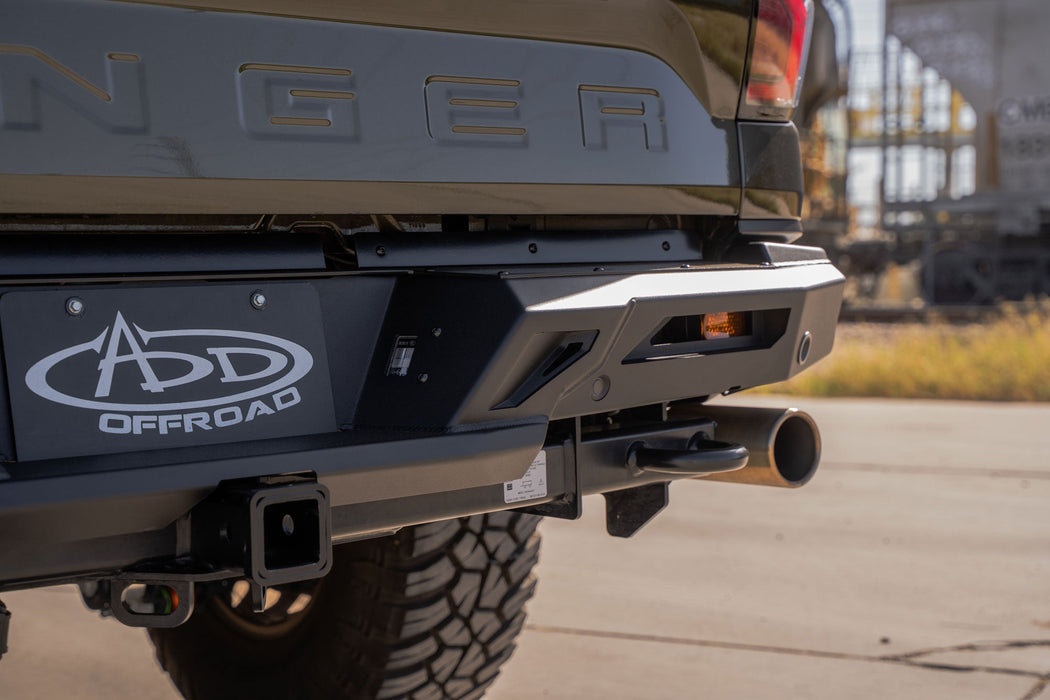 Addictive Desert Designs 2024-2026 Ford Ranger Raptor ADD Edge Rear Bumper – on the trail, image 17 of 20