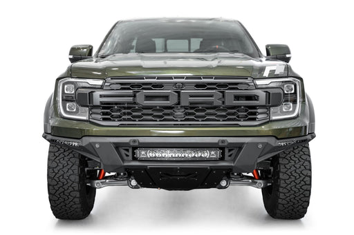 Addictive Desert Designs 2024-2026 Ford Ranger Raptor Phantom Front Bumper – installed on vehicle, image 2 of 14