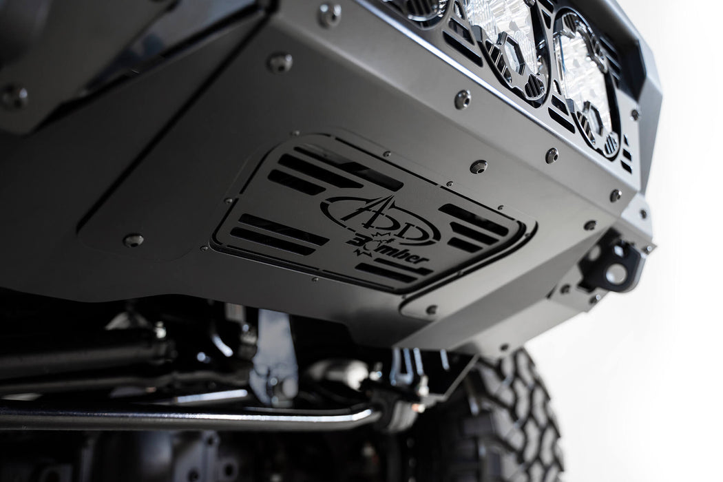 Addictive Desert Designs 2017-2022 Ford Super Duty Bomber Front Bumper (Baja Designs) – image 10 of 10