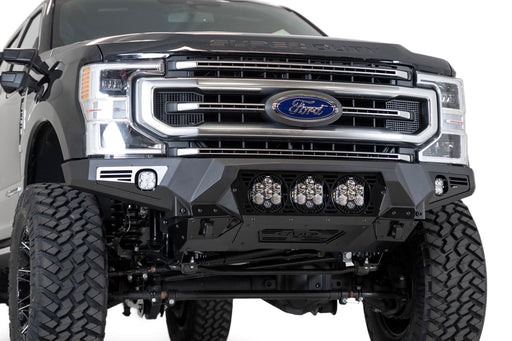 Addictive Desert Designs 2017-2022 Ford Super Duty Bomber Front Bumper (Baja Designs) – image 1 of 10