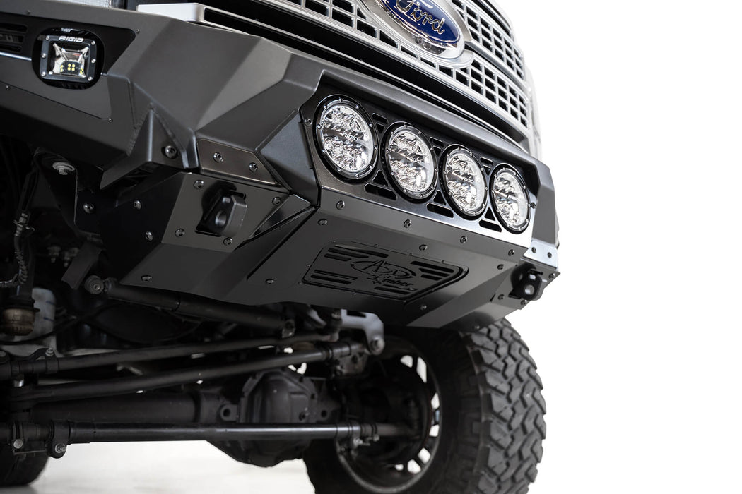 Addictive Desert Designs 2017-2022 Ford Super Duty Bomber Front Bumper (RIGID) – image 7 of 10