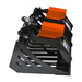 72” Skid Steer Skeleton Rock Bucket Grapple Rake, SSG72