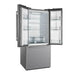 FORNO 30" Gallipoli 17.5 Cu Ft French Door Refrigerator with Ice Maker in Stainless Steel - FFFFD1974-31SB FORNO