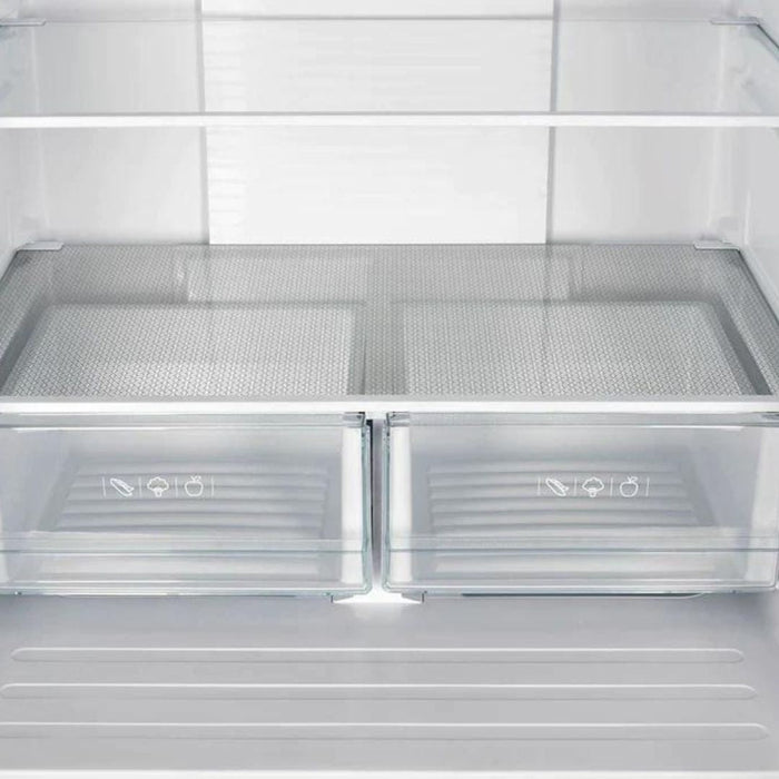 FORNO 30" Gallipoli 17.5 Cu Ft French Door Refrigerator with Ice Maker in Stainless Steel - FFFFD1974-31SB FORNO