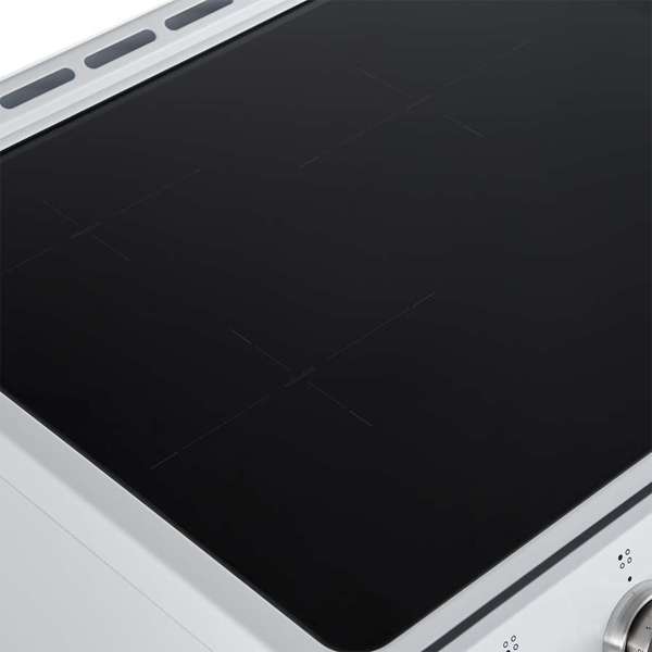 Forno Leonardo Espresso 30 Inch Slide-In White Induction Range FFSIN0982-30WHT FORNO