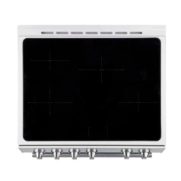 Forno Leonardo Espresso 30 Inch Slide-In White Induction Range FFSIN0982-30WHT FORNO