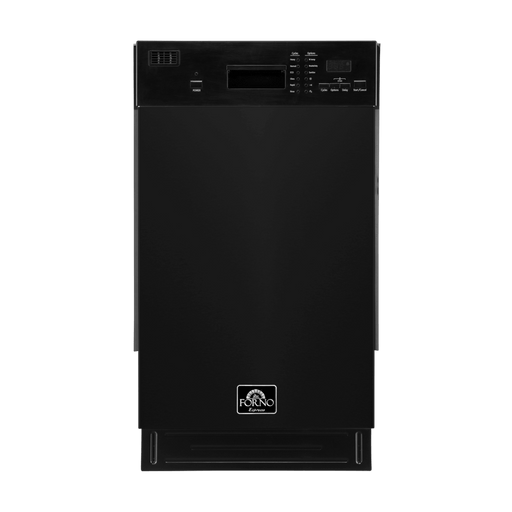 Forno 18″Built-In Polo Black Dishwasher FDWBI8041-18BLK FORNO