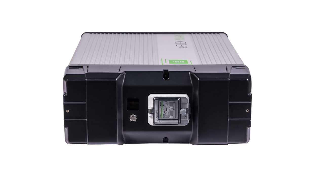 Fortress Power eFlex MAX 48V 5.4kWh 105Ah LiFePO4 Battery, IP65 Saltwater-Proof Aluminum Enclosure, 8,000+ Cycle Life - Urban Supply Inc