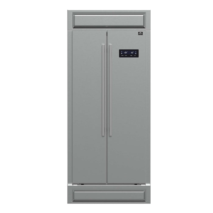 Forno Salerno Side by Side refrigerators - view 2