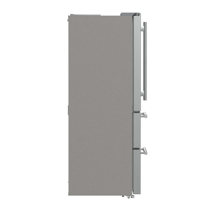 Forno Moena 36-Inch French Door Refrigerator, 19.2 cu.ft, Counter Depth, Ice Maker, Stainless Steel Interior Panel, ENERGY STAR Certified FFRBI1820-36SB