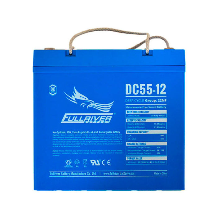 Fullriver Battery DC Series 2V, 6V & 12V AGM Batteries