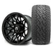 MODZ Galaxy 12x7 Matte Black Wheel & X Comp Golf A/T Tire golf cart wheel and tire