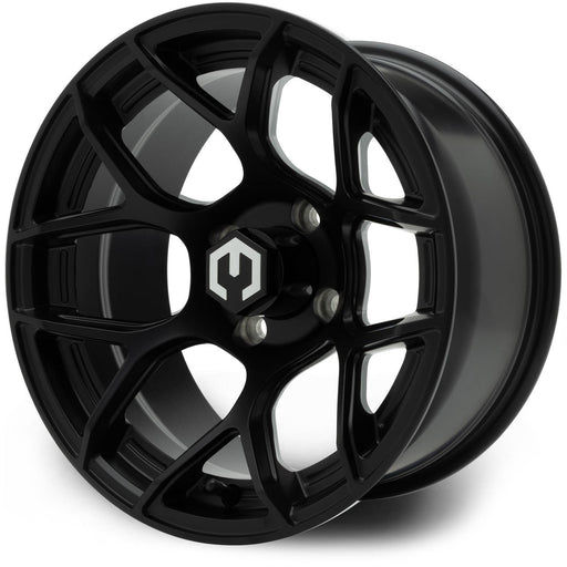 MODZ Renegade 14x7 Matte Black Golf Cart Wheel