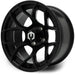 MODZ Renegade 14x7 Matte Black Golf Cart Wheel