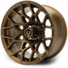 MODZ Blitz 14x7 Matte Bronze Golf Cart Wheel