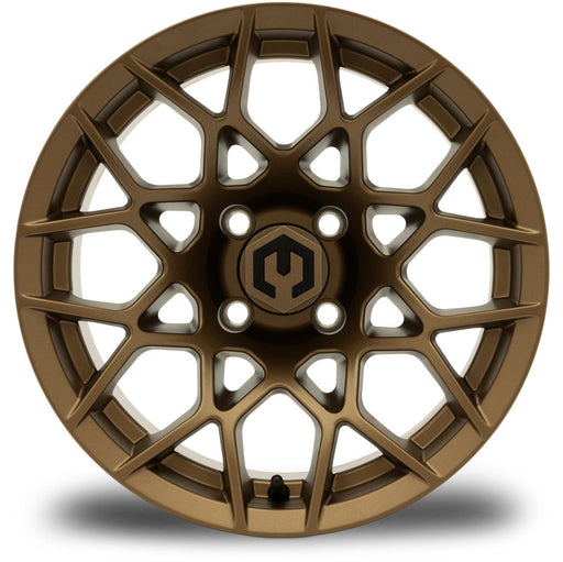 MODZ Blitz 14x7 Matte Bronze Golf Cart Wheel – view 2