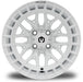MODZ Torrent 14x7 Glossy White Wheel & X Comp Golf X/T Tire Package golf cart wheel and tire – view 2