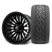 MODZ Reaper 14x7 Glossy Black Wheel & X Comp Golf A/T Tire golf cart wheel and tire