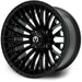 MODZ Reaper 14x7 Glossy Black Golf Cart Wheel