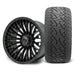 MODZ Reaper 14x7 Titanium Gunmetal Wheel & X Comp Golf A/T Tire golf cart wheel and tire