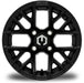 MODZ Matrix 12x7 Matte Black Wheel & X Comp Golf X/T Tire golf cart wheel and tire – view 2