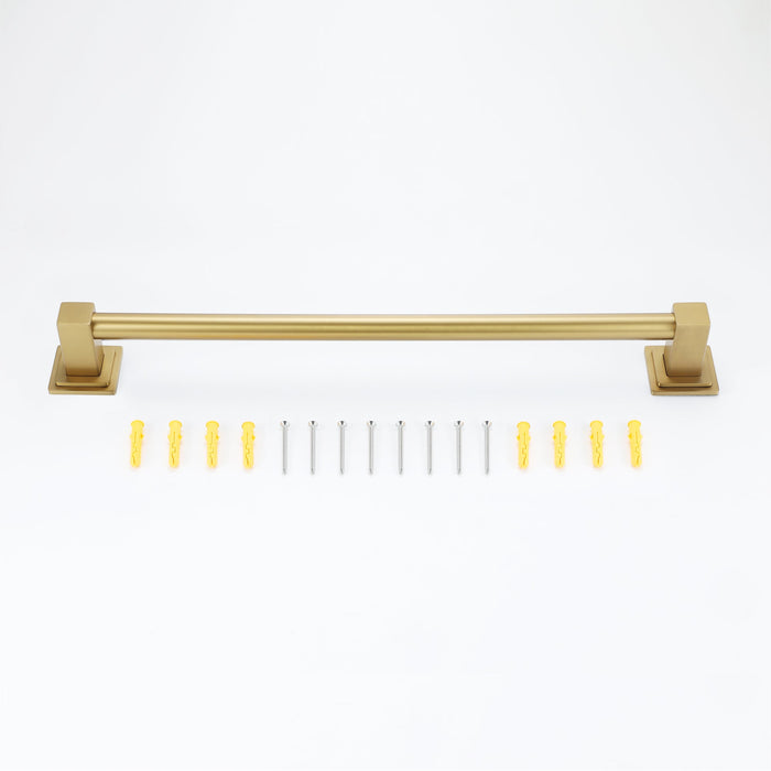 wonderland shower inc Brushed Gold or Brushed Nickel or Matte Black or Rose Gold 24'' Designer Grab Bar - Detail View 2