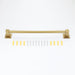 wonderland shower inc Brushed Gold or Brushed Nickel or Matte Black or Rose Gold 24'' Designer Grab Bar - Detail View 2