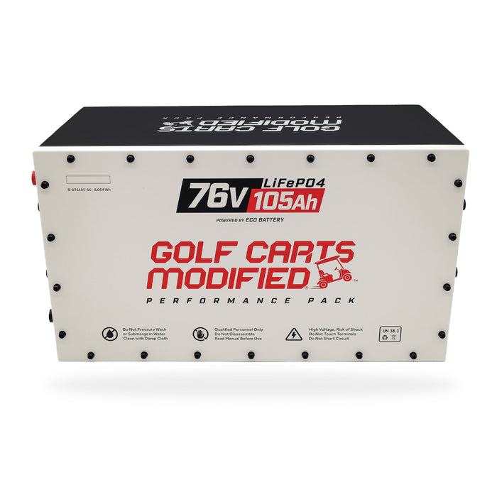Eco Battery 76V 105Ah Lithium Battery Bundle - Navitas Chassis