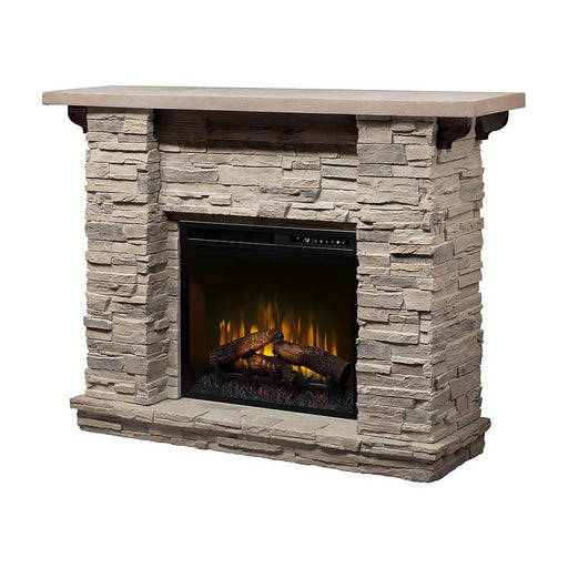 Featherston Electric Fireplace Mantel Package - angle view