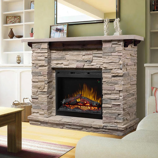 Featherston Electric Fireplace Mantel Package - front view