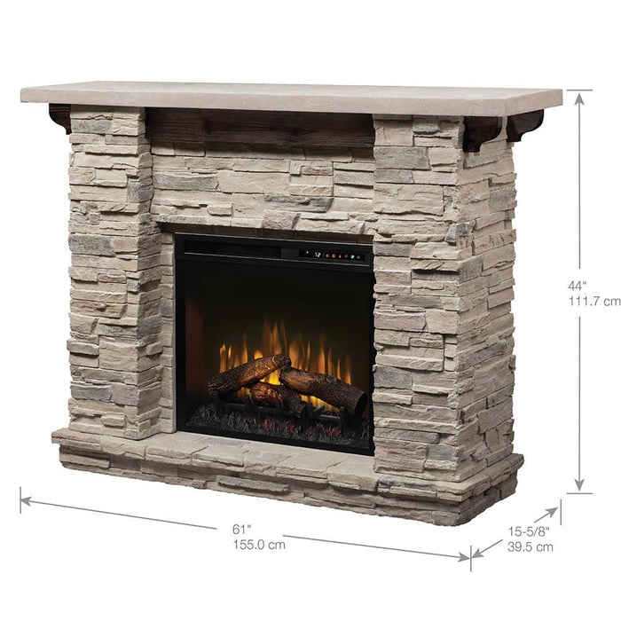 Featherston Electric Fireplace Mantel Package Dimplex