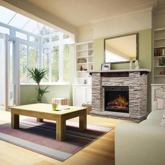 Featherston Electric Fireplace Mantel Package Dimplex